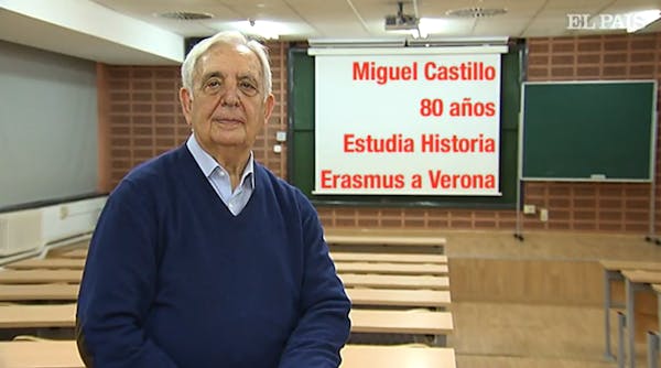 Un anziano di Valencia parte per l'erasmus a 80 anni